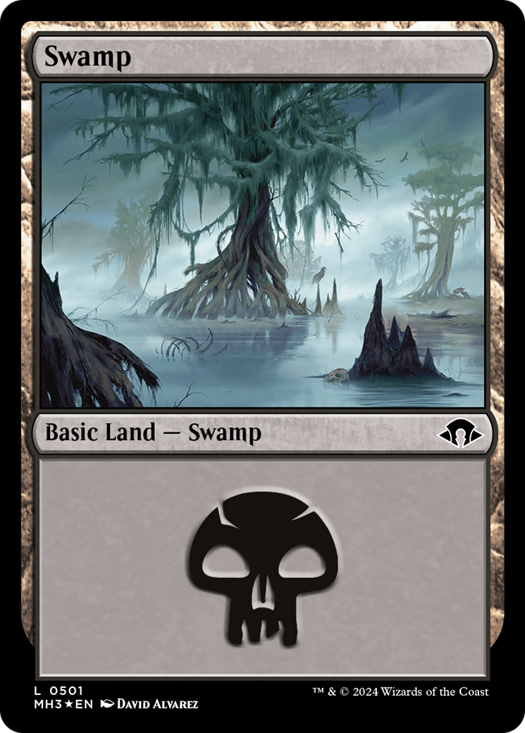 Swamp (0501) (Ripple Foil) [Modern Horizons 3] | Enigma On Main