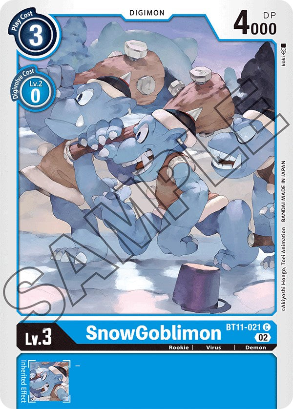 SnowGoblimon [BT11-021] [Dimensional Phase] | Enigma On Main