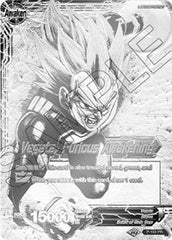 Vegeta // Vegeta, Furious Awakening (Championship Final 2019) (SIlver Metal Foil) (P-163) [Tournament Promotion Cards] | Enigma On Main