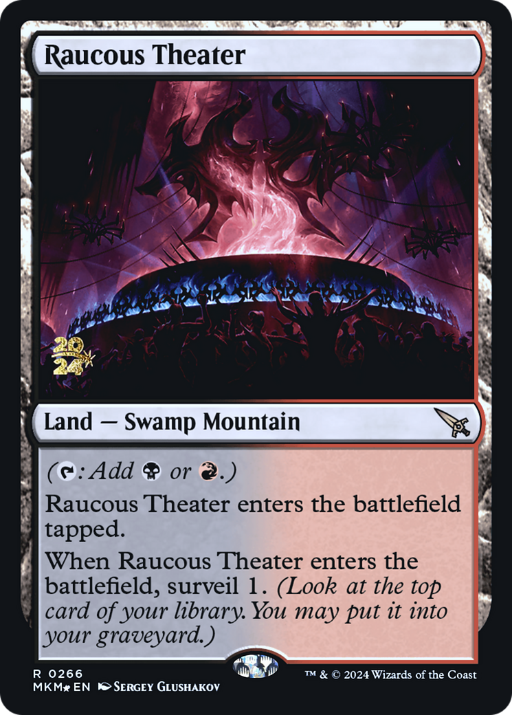 Raucous Theater [Murders at Karlov Manor Prerelease Promos] | Enigma On Main