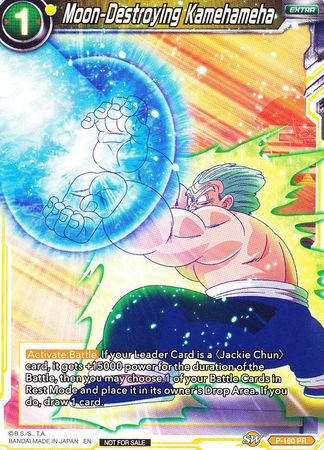 Moon-Destroying Kamehameha (Power Booster: World Martial Arts Tournament) (P-160) [Promotion Cards] | Enigma On Main