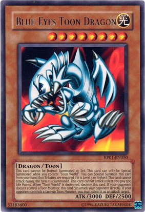 Blue-Eyes Toon Dragon [RP01-EN050] Rare | Enigma On Main