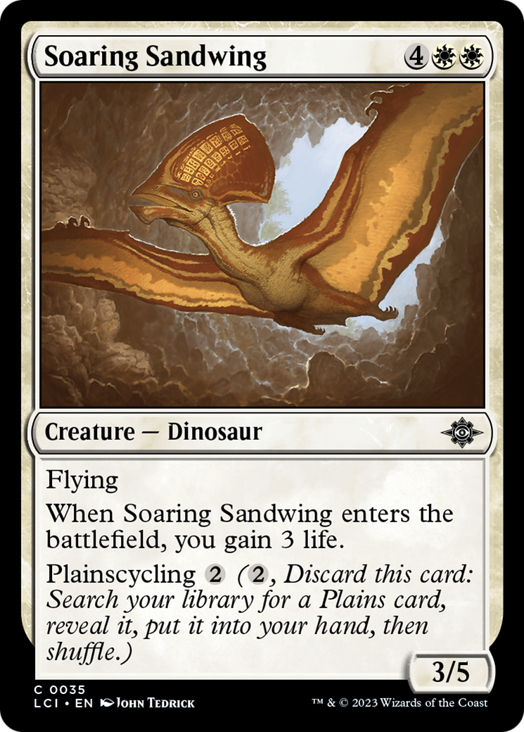 Soaring Sandwing [The Lost Caverns of Ixalan] | Enigma On Main