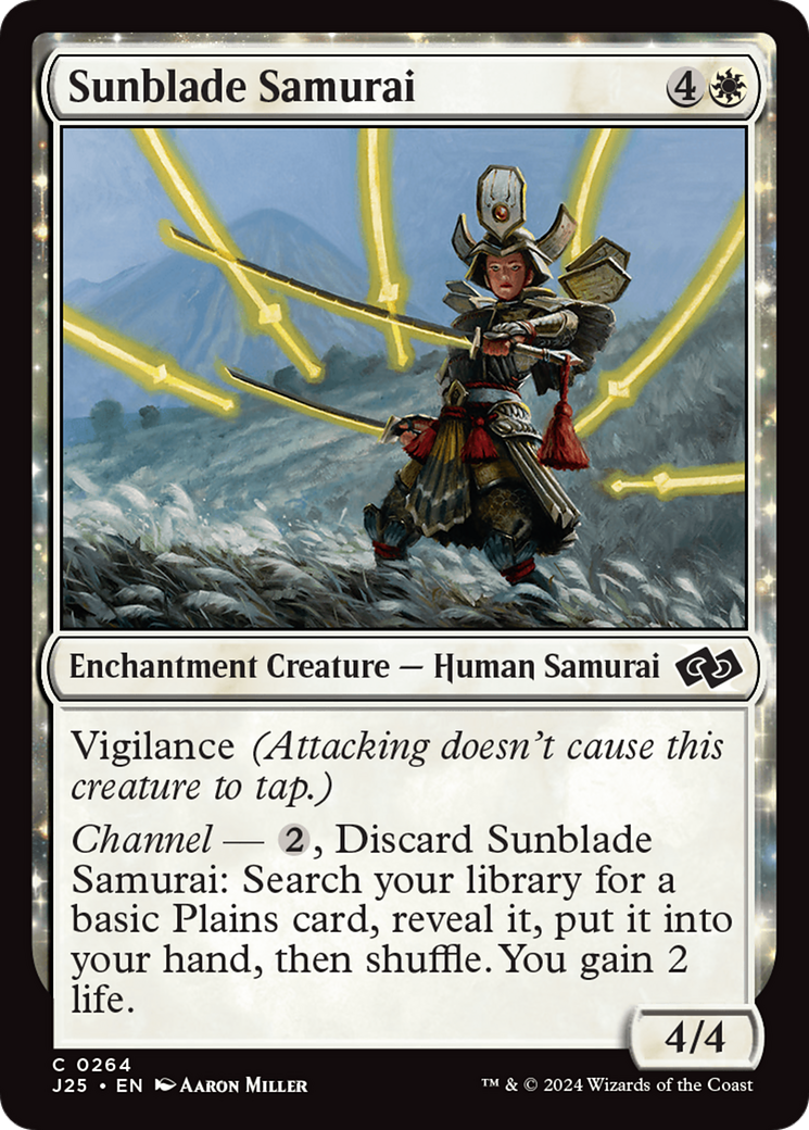 Sunblade Samurai [Foundations Jumpstart] | Enigma On Main