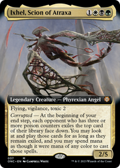 Ixhel, Scion of Atraxa (Extended Art) [Phyrexia: All Will Be One Commander] | Enigma On Main