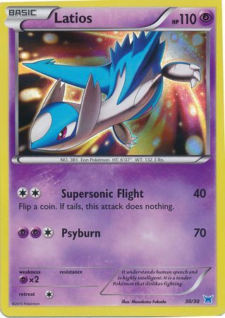 Latios (30/30) [XY: Trainer Kit 2 - Latios] | Enigma On Main