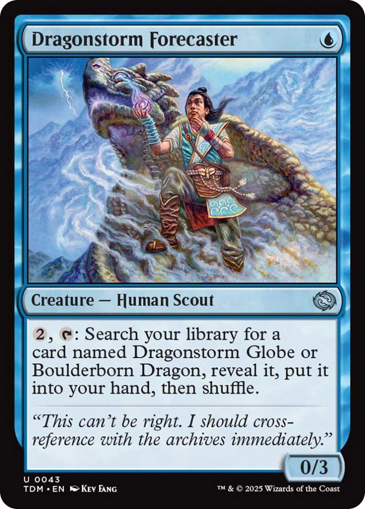Dragonstorm Forecaster [Tarkir: Dragonstorm] | Enigma On Main