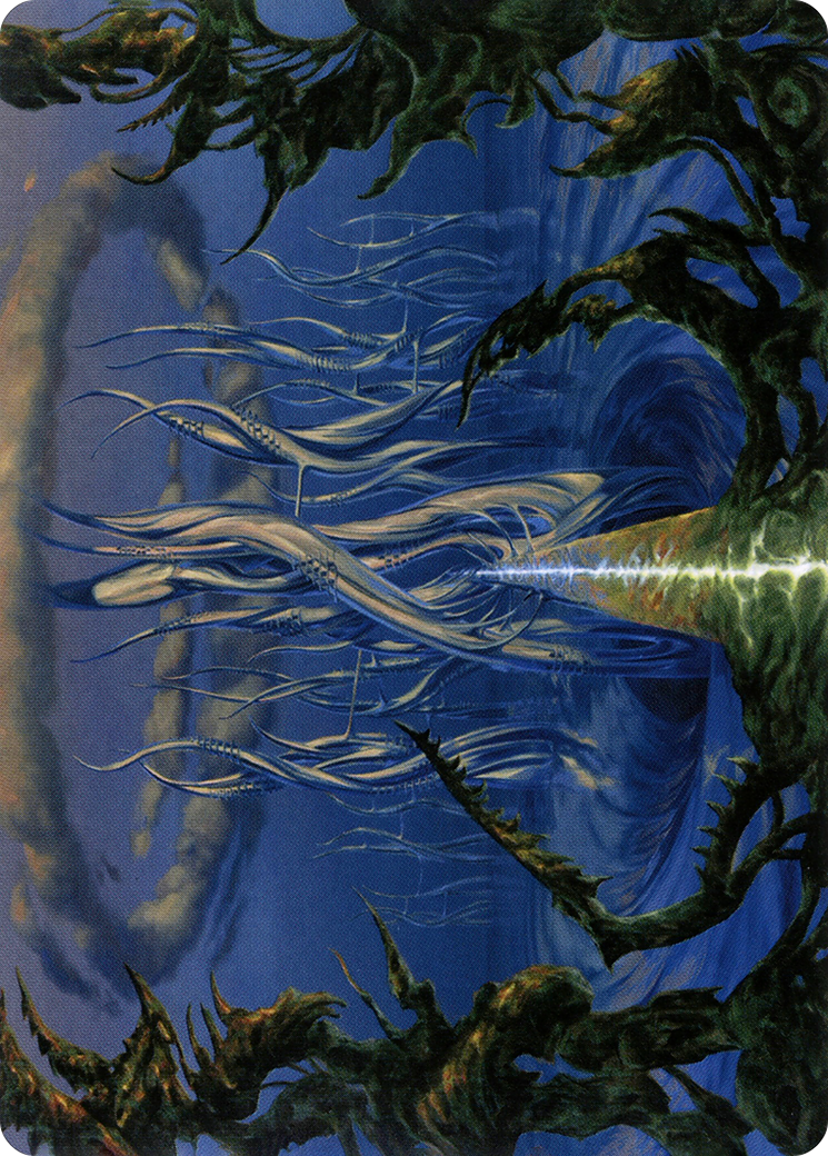 Tanglepool Bridge Art Card [Modern Horizons 2 Art Series] | Enigma On Main