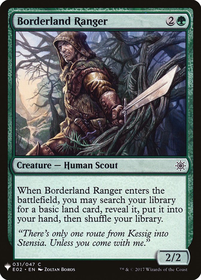 Borderland Ranger [Mystery Booster] | Enigma On Main