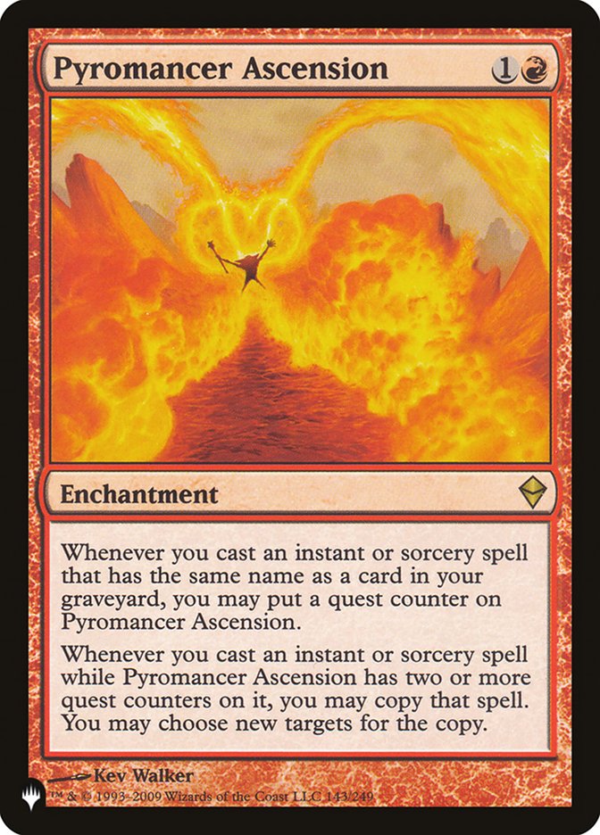 Pyromancer Ascension [The List] | Enigma On Main