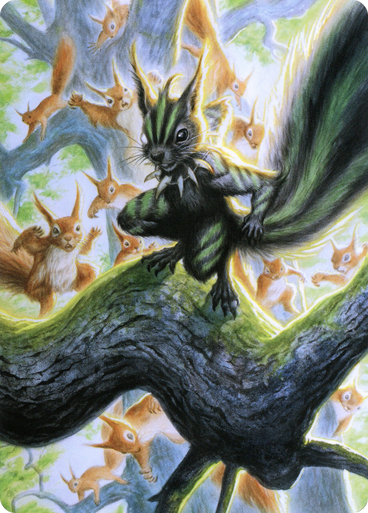 Chatterfang, Squirrel General Art Card (67) [Modern Horizons 2 Art Series] | Enigma On Main