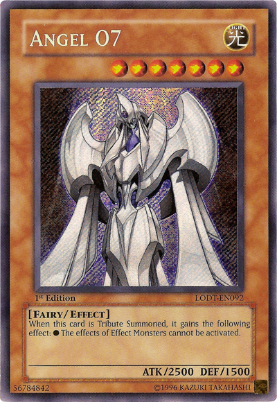 Angel O7 [LODT-EN092] Secret Rare | Enigma On Main