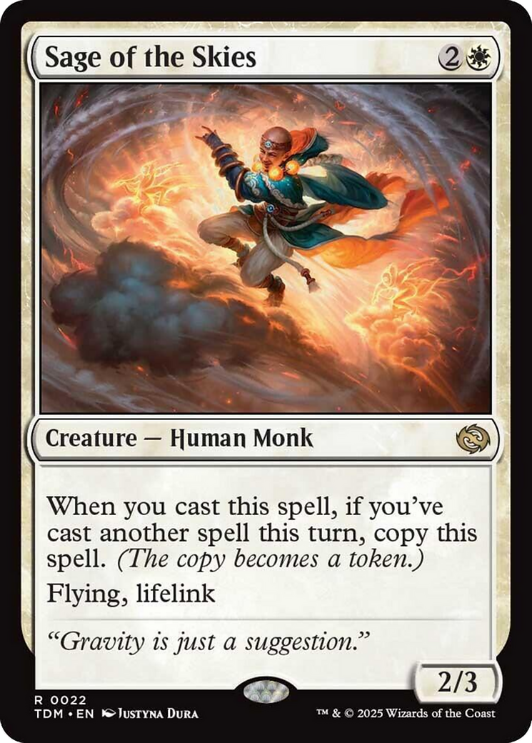Sage of the Skies [Tarkir: Dragonstorm] | Enigma On Main