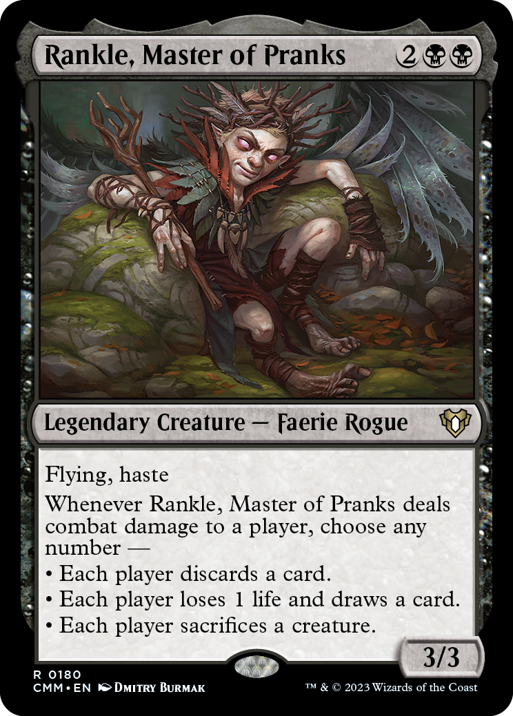 Rankle, Master of Pranks [Commander Masters] | Enigma On Main