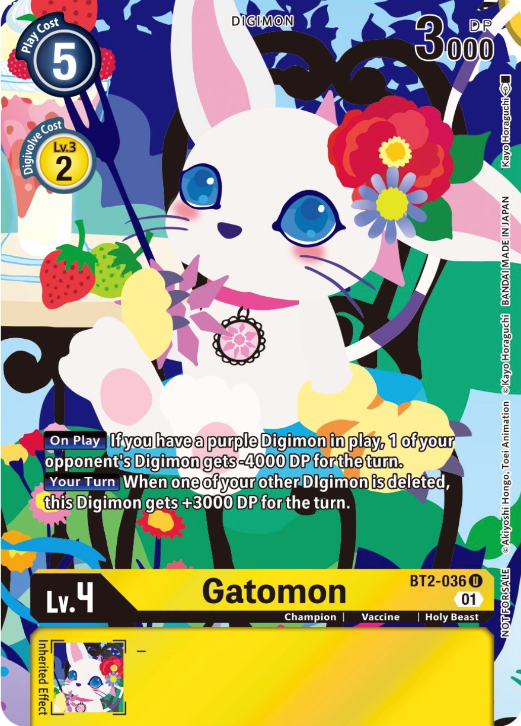 Gatomon [BT2-036] (Tamer's Card Set 2 Floral Fun) [Release Special Booster Promos] | Enigma On Main