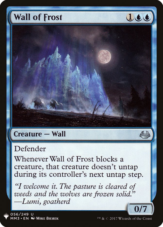 Wall of Frost [Mystery Booster] | Enigma On Main