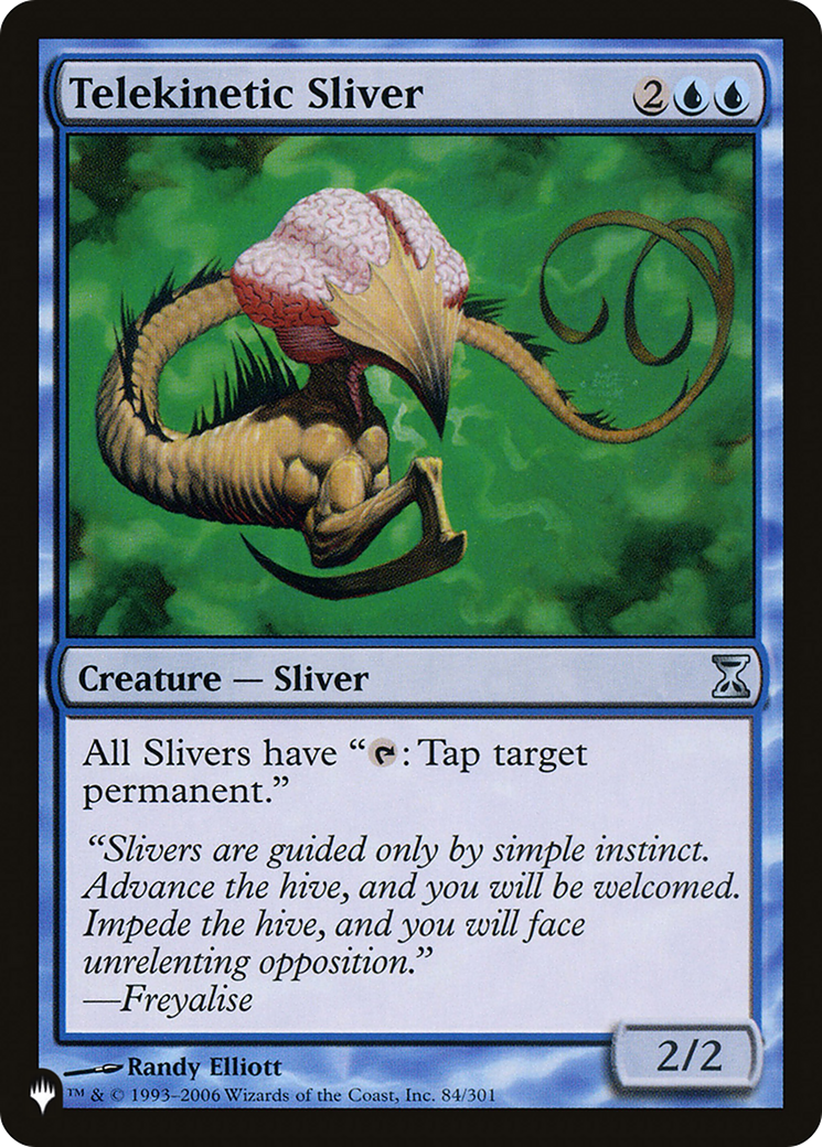 Telekinetic Sliver [The List Reprints] | Enigma On Main