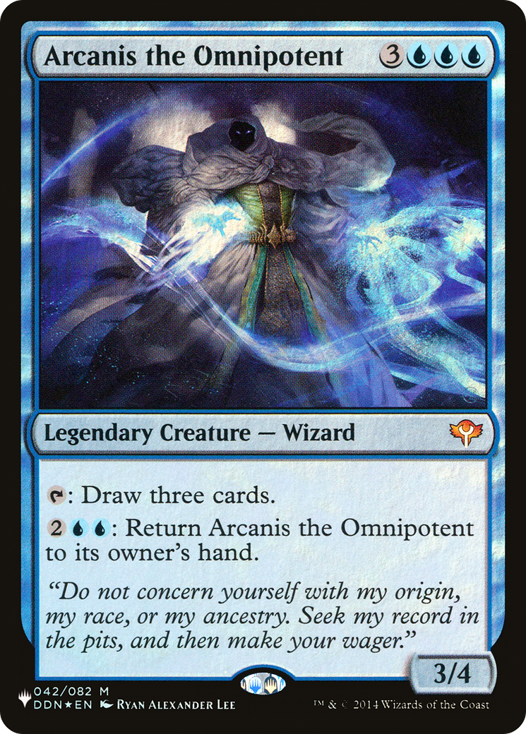 Arcanis the Omnipotent [The List Reprints] | Enigma On Main