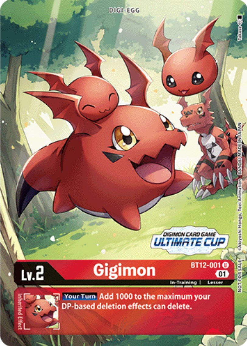 Gigimon [BT12-001] (Ultimate Cup) [Across Time Promos] | Enigma On Main