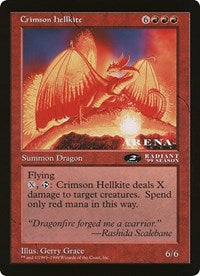 Crimson Hellkite (Oversized) [Oversize Cards] | Enigma On Main