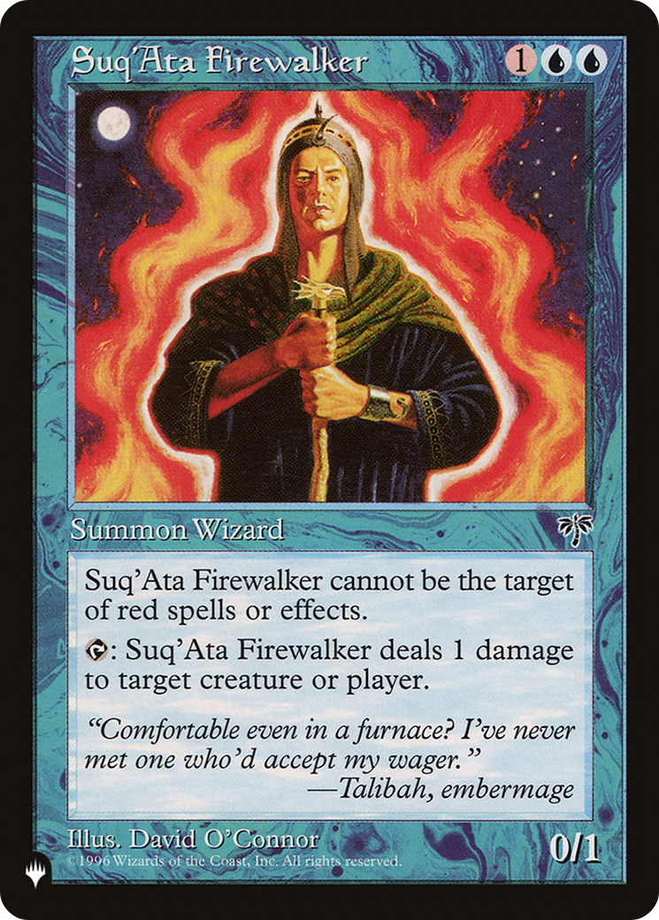 Suq'Ata Firewalker [The List Reprints] | Enigma On Main