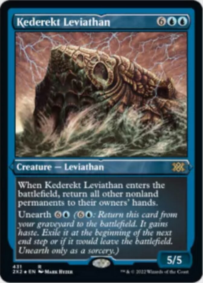 Kederekt Leviathan (Foil Etched) [Double Masters 2022] | Enigma On Main