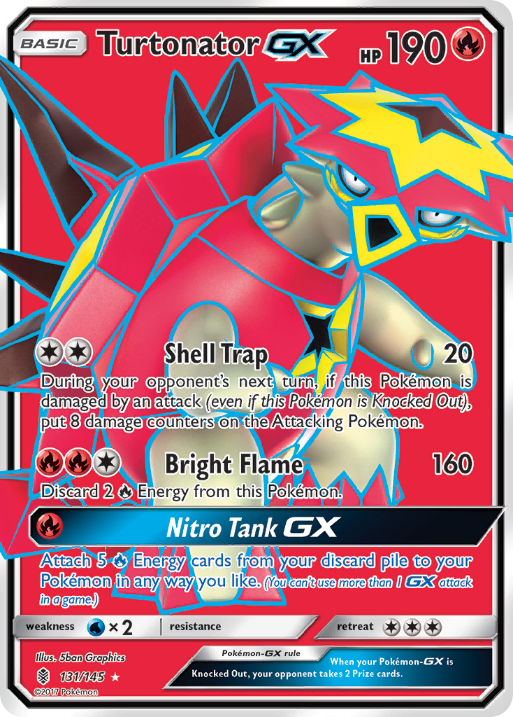 Turtonator GX (131/145) [Sun & Moon: Guardians Rising] | Enigma On Main