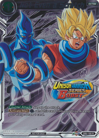 Not Even a Scratch (Event Pack 08 - Alternate Foil) (DB2-160) [Tournament Promotion Cards] | Enigma On Main