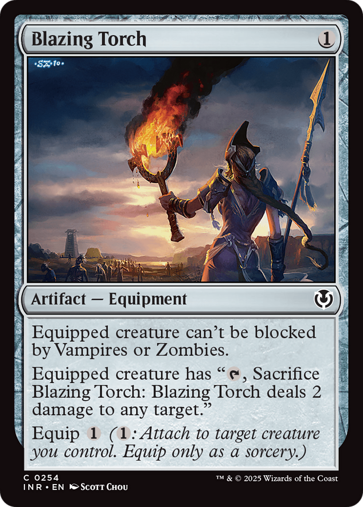 Blazing Torch [Innistrad Remastered] | Enigma On Main