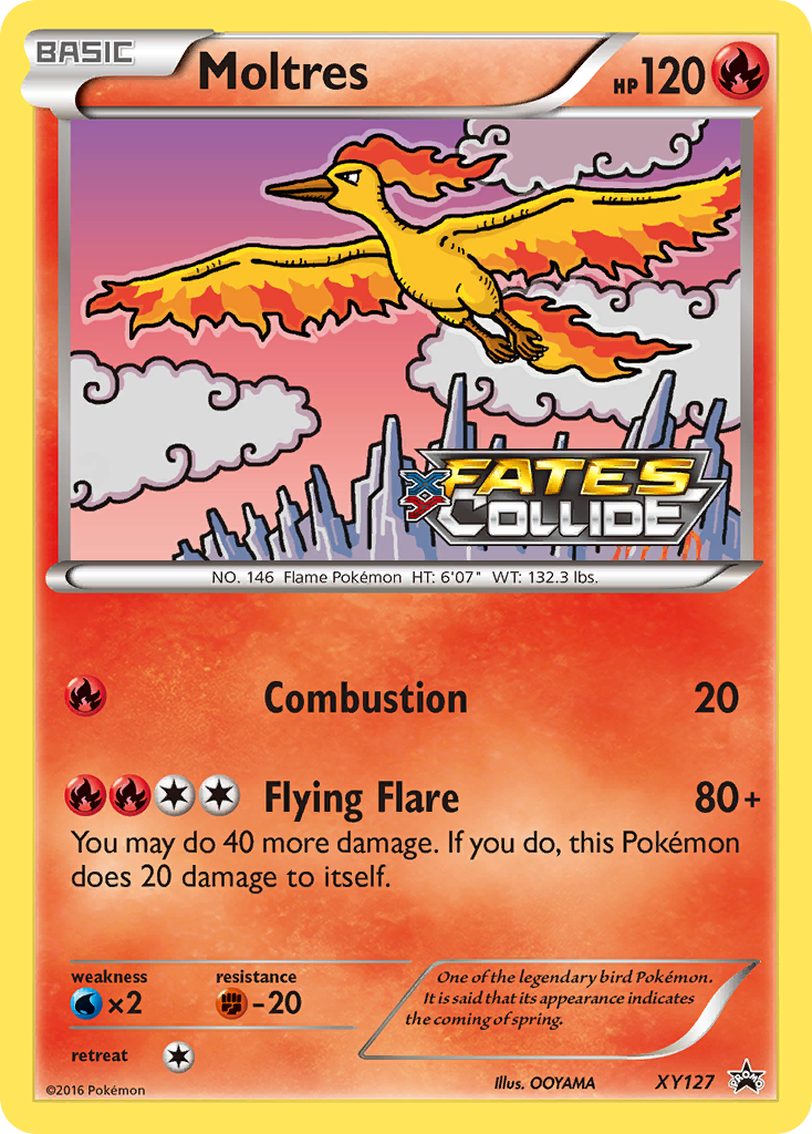 Moltres (XY127) [XY: Black Star Promos] | Enigma On Main