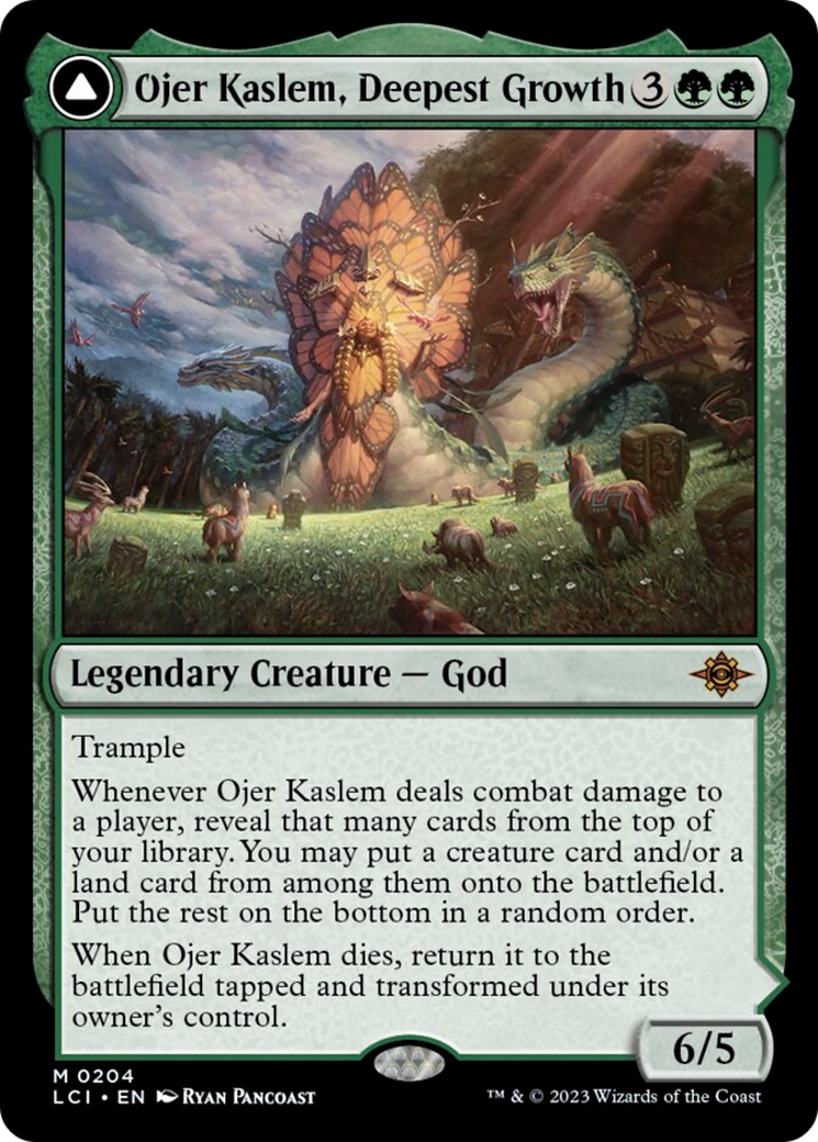 Ojer Kaslem, Deepest Growth // Temple of Cultivation [The Lost Caverns of Ixalan] | Enigma On Main