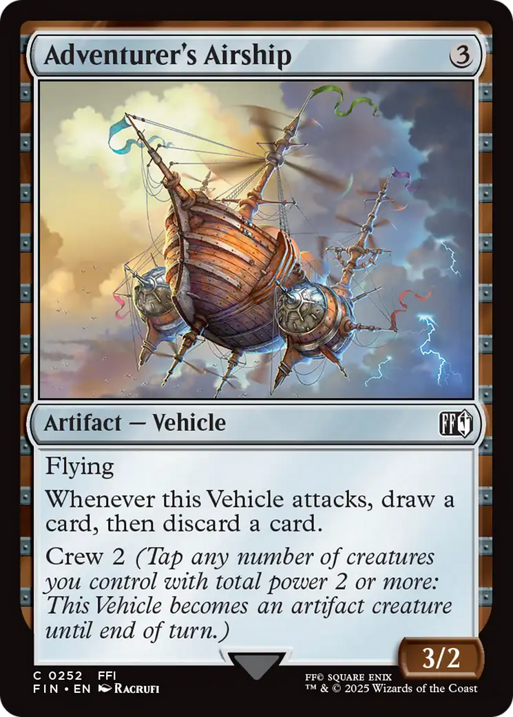 Adventurer's Airship [FINAL FANTASY] | Enigma On Main