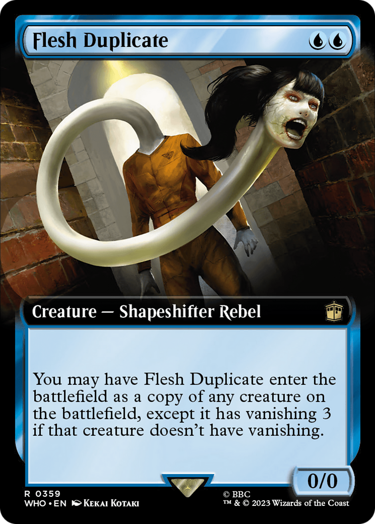 Flesh Duplicate (Extended Art) [Doctor Who] | Enigma On Main