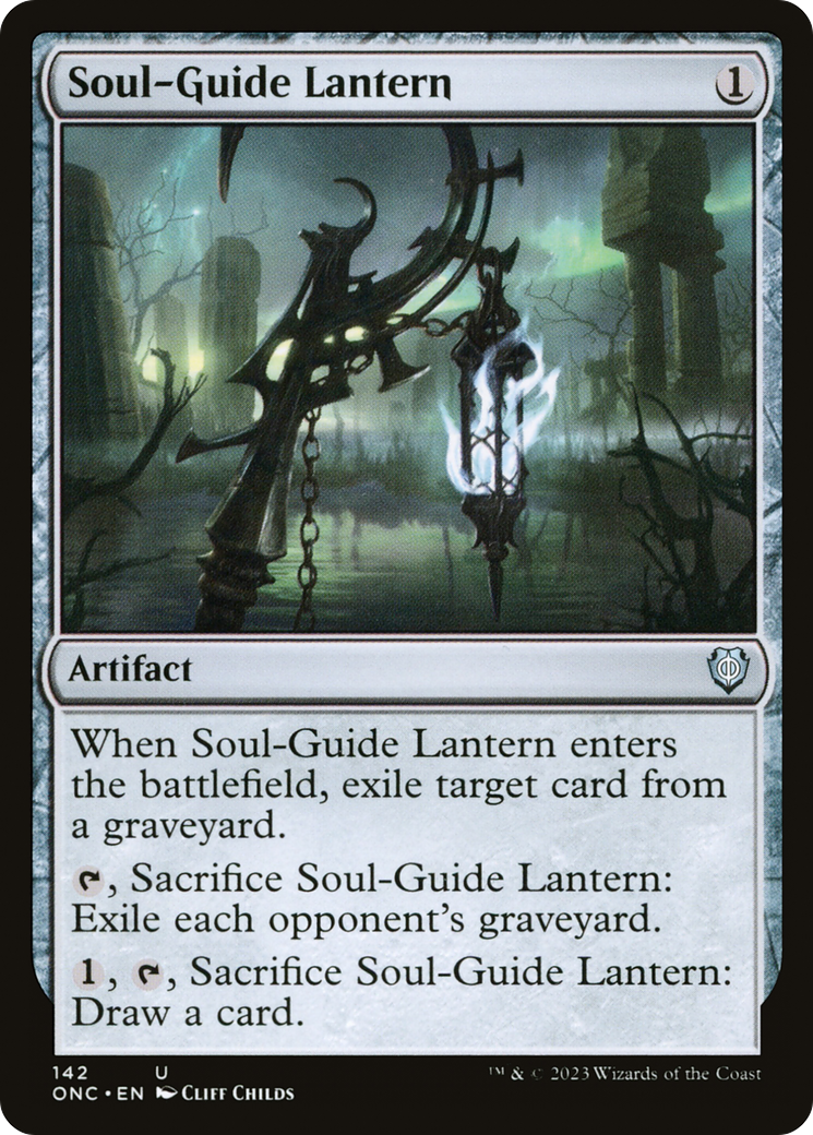 Soul-Guide Lantern [Phyrexia: All Will Be One Commander] | Enigma On Main