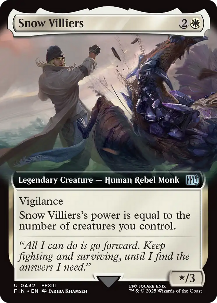 Snow Villiers (Extended Art) [FINAL FANTASY] | Enigma On Main