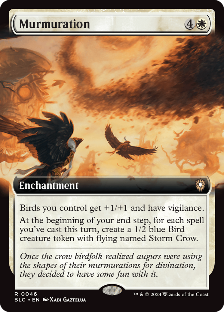 Murmuration (Extended Art) [Bloomburrow Commander] | Enigma On Main