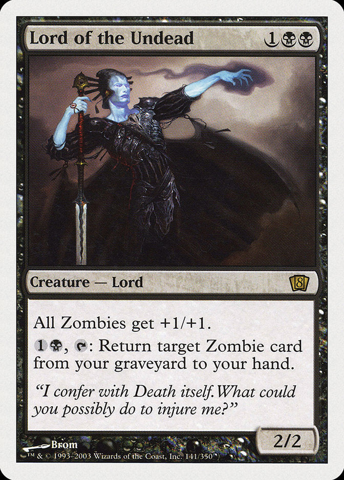 Lord of the Undead (8th Edition) [Oversize Cards] | Enigma On Main