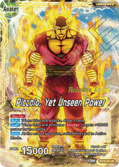 Piccolo // Piccolo, Yet Unseen Power (Fighter's Ambition Holiday Pack) (BT19-101) [Tournament Promotion Cards] | Enigma On Main