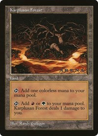 Karplusan Forest (Oversized) [Oversize Cards] | Enigma On Main