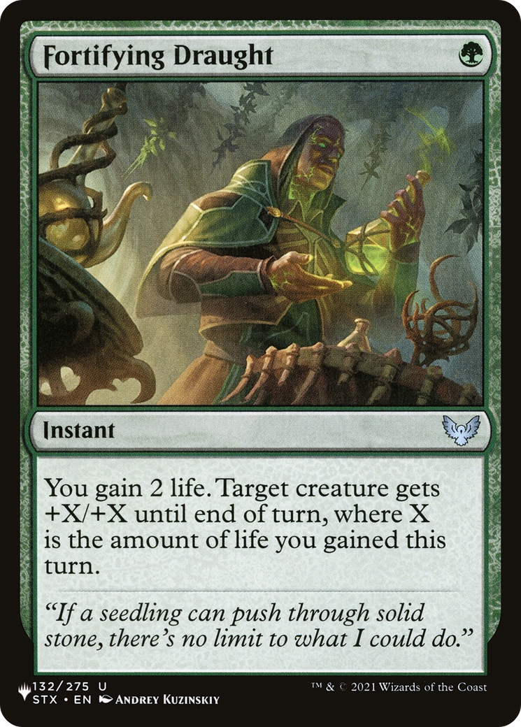 Fortifying Draught [The List] | Enigma On Main