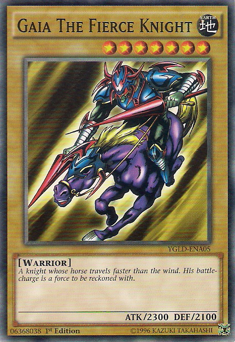 Gaia The Fierce Knight [YGLD-ENA05] Common | Enigma On Main