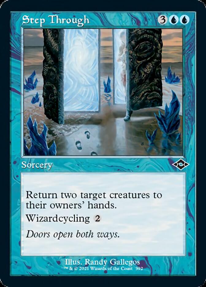 Step Through (Retro Foil Etched) [Modern Horizons 2] | Enigma On Main