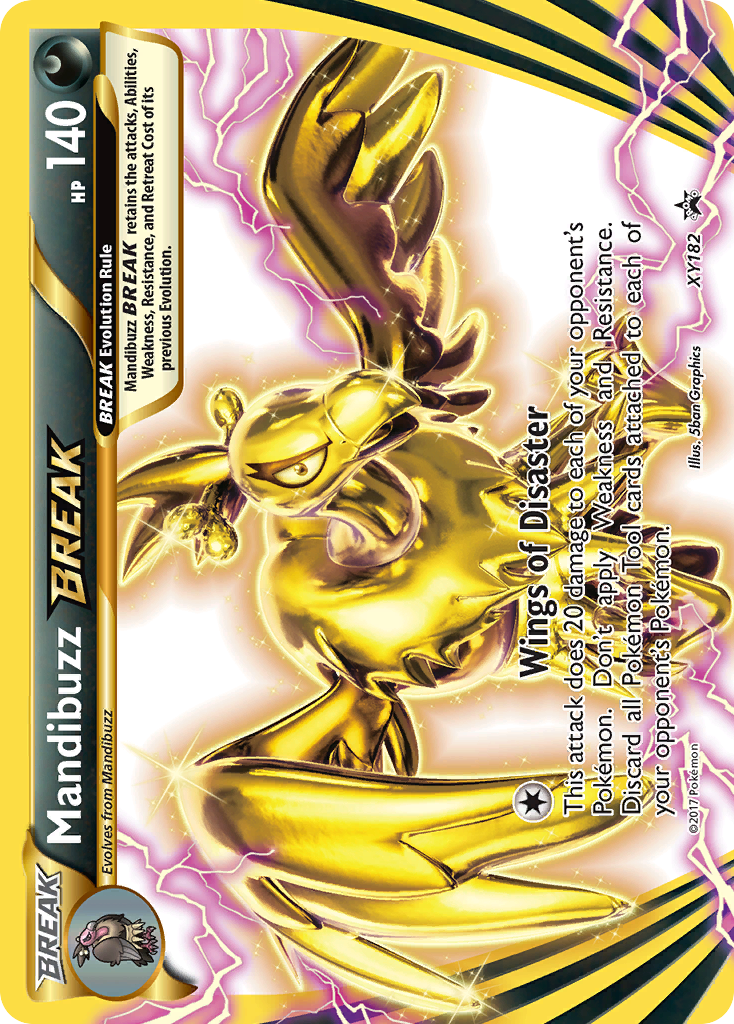 Mandibuzz BREAK (XY182) [XY: Black Star Promos] | Enigma On Main