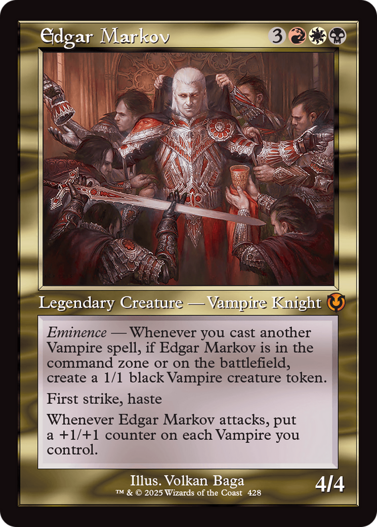 Edgar Markov (Retro Frame) [Innistrad Remastered] | Enigma On Main