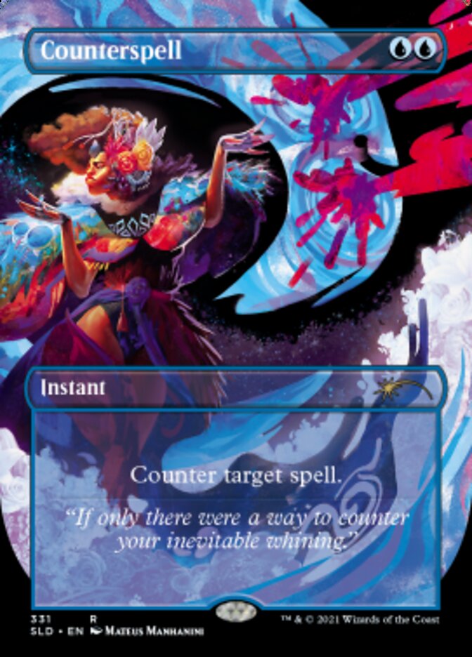 Counterspell (Borderless) [Secret Lair Drop Series] | Enigma On Main