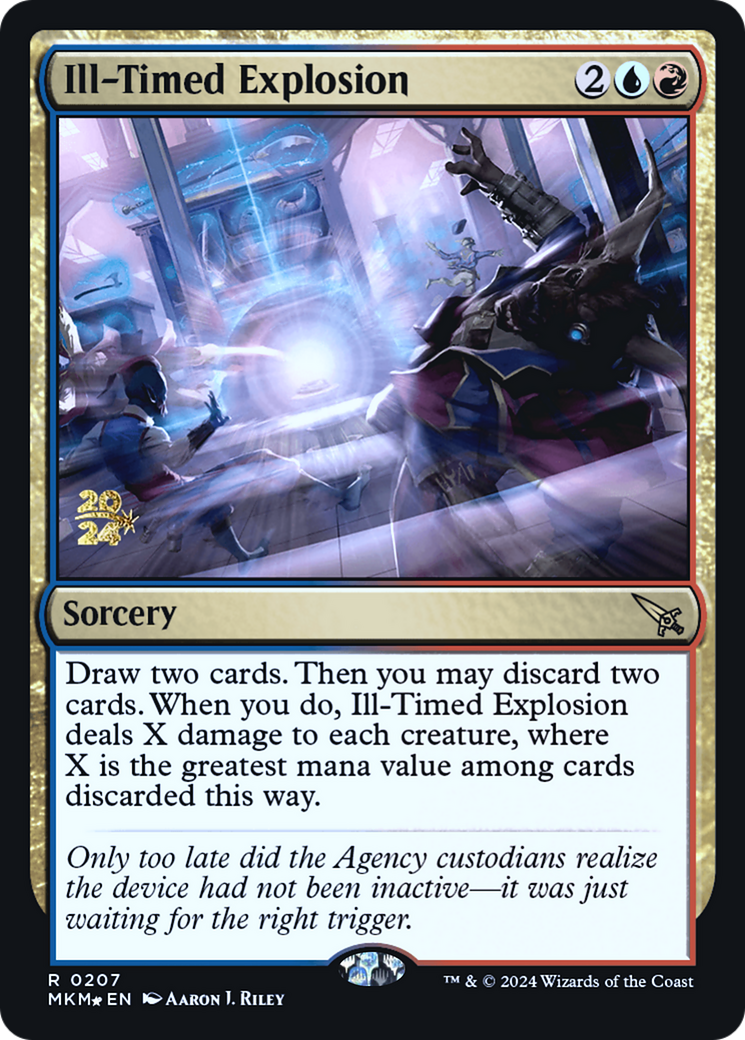 Ill-Timed Explosion [Murders at Karlov Manor Prerelease Promos] | Enigma On Main