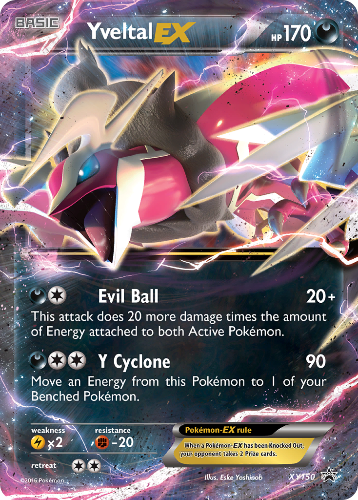 Yveltal EX (XY150) [XY: Black Star Promos] | Enigma On Main