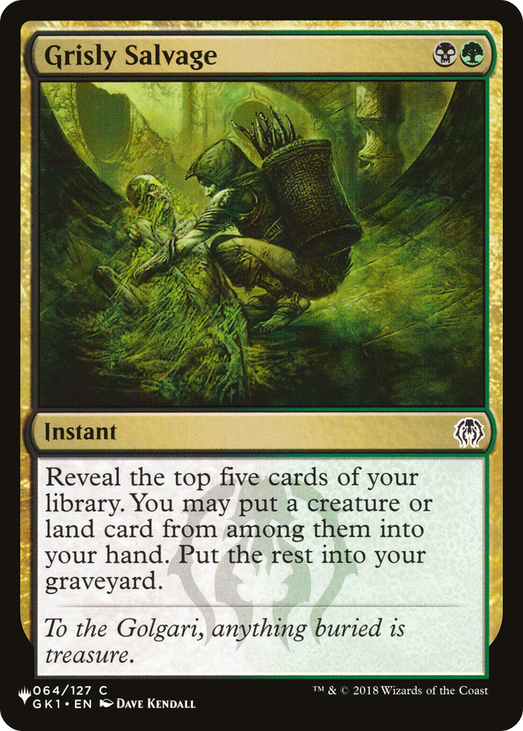 Grisly Salvage [The List] | Enigma On Main