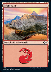 Mountain (488) (Foil Etched) [Modern Horizons 2] | Enigma On Main