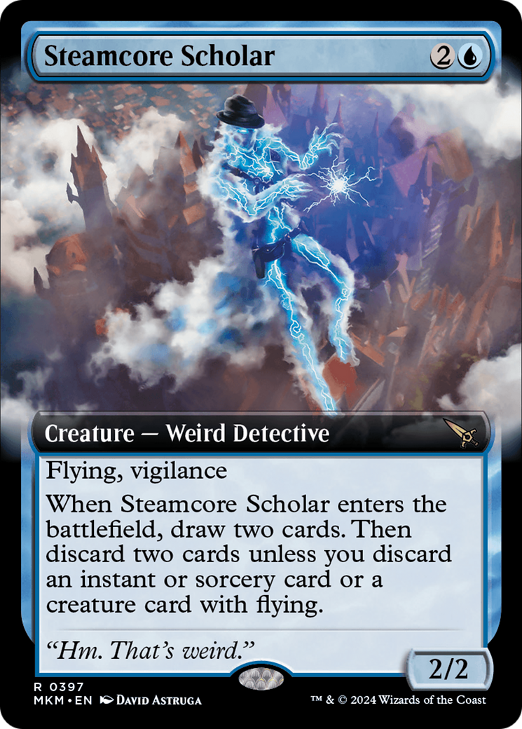 Steamcore Scholar (Extended Art) [Murders at Karlov Manor] | Enigma On Main